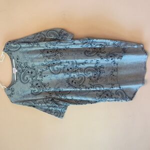 EUC LuLaRoe hi low tunic top or mini dress, sz L